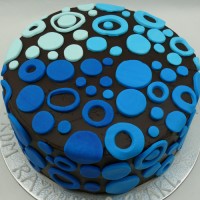 Circles 4 Shades Cake